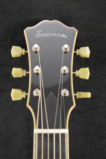 Eastman T184MX-GB All Solid Carved Series 14" Thinline Goldburst Truetone Gloss