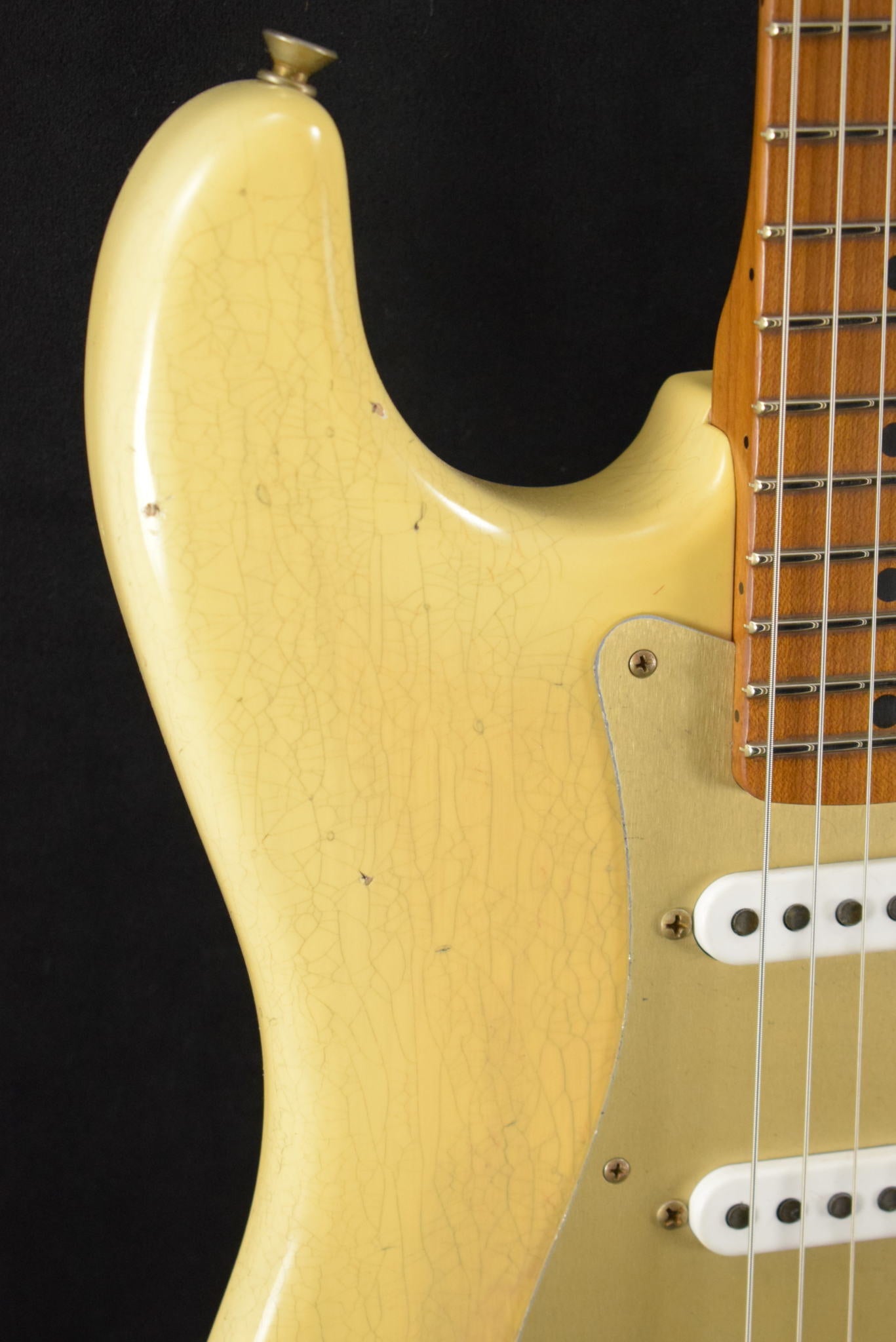 Fender Limited Edition 1954 Roasted Stratocaster Journeyman Relic Natural Blonde 1-Piece Roasted Quartersawn Maple Fingerboard
