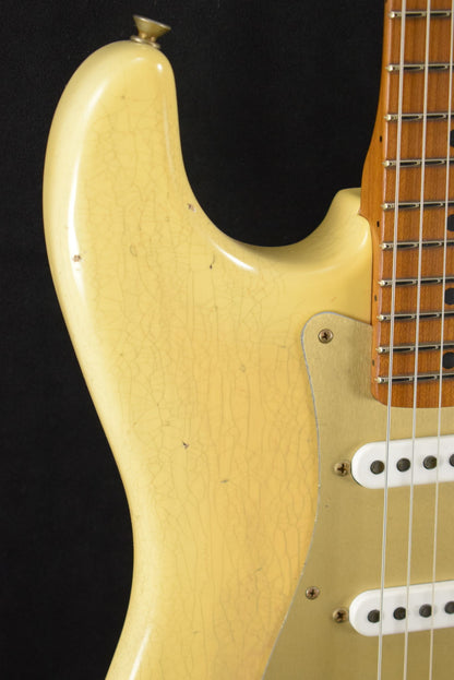 Fender Limited Edition 1954 Roasted Stratocaster Journeyman Relic Natural Blonde 1-Piece Roasted Quartersawn Maple Fingerboard