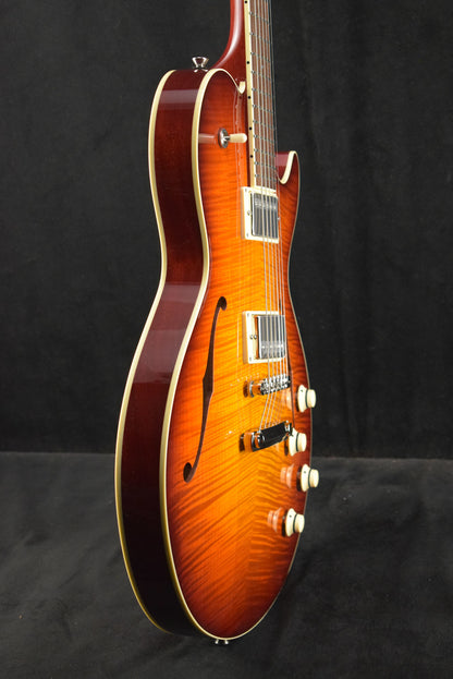 Collings SoCo Deluxe Semi-Hollow Dark Cherry Sunburst