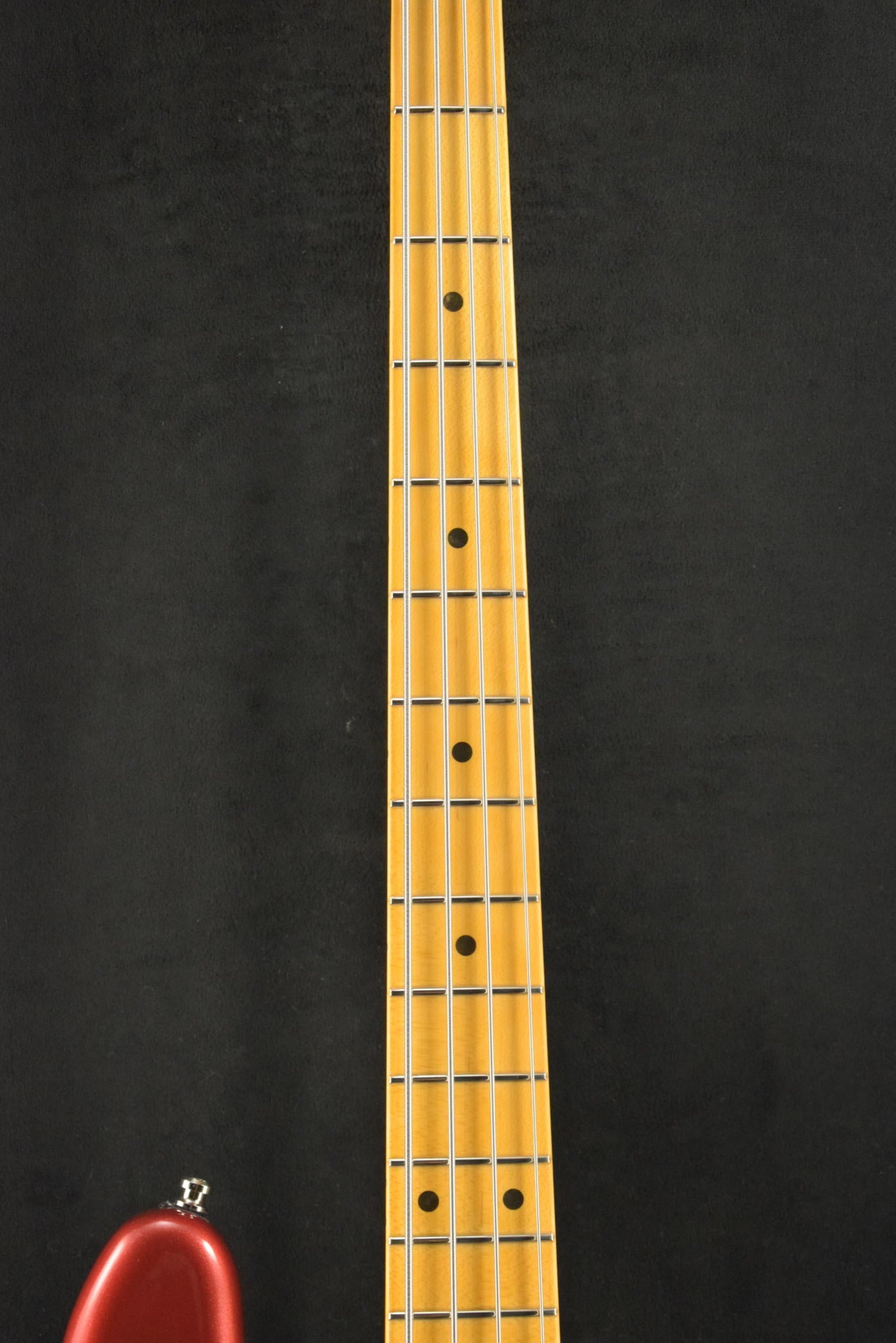Fender American Ultra II Jazz Bass Sinister Red Maple Fingerboard