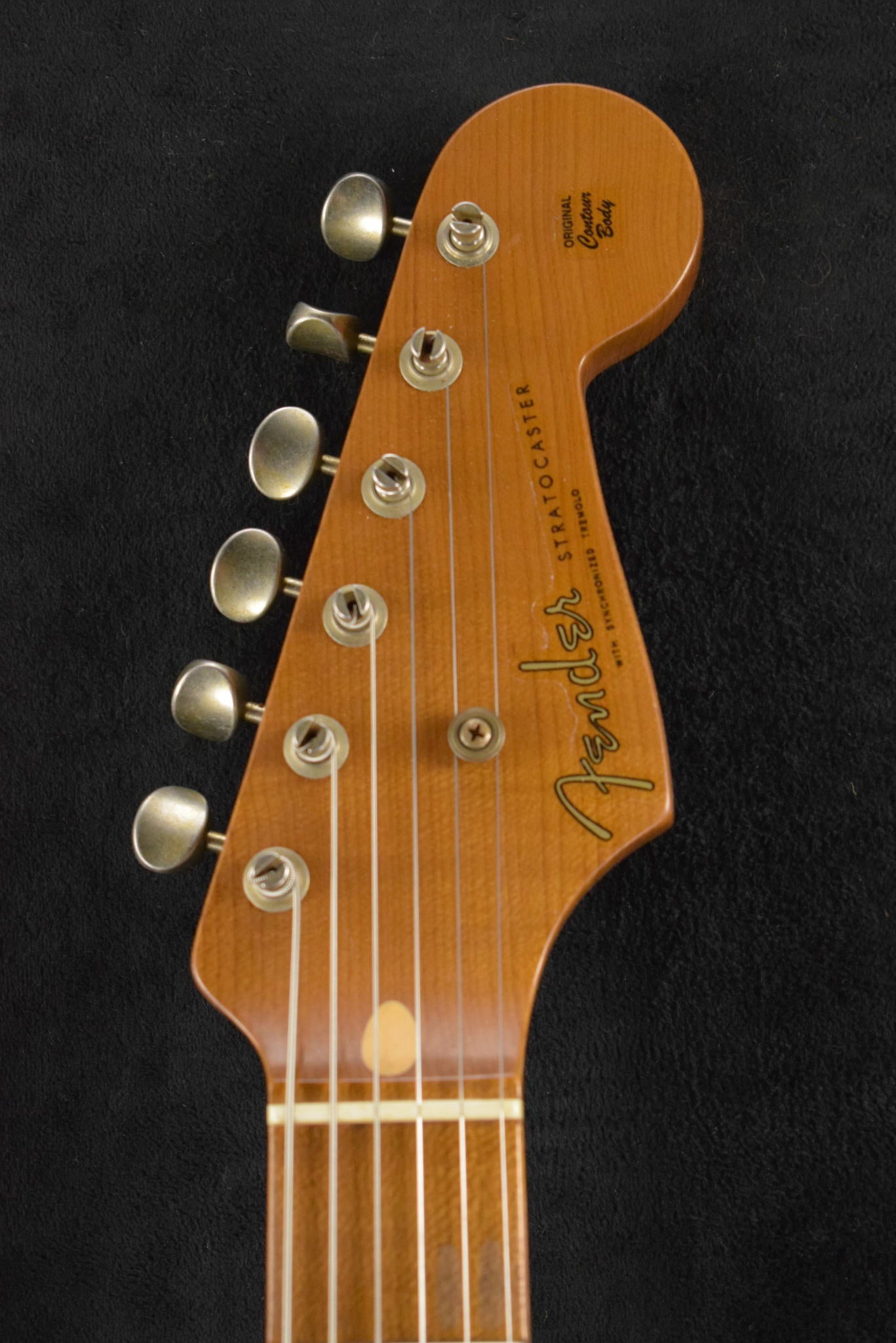 Fender Limited Edition 1954 Roasted Stratocaster Journeyman Relic Natural Blonde 1-Piece Roasted Quartersawn Maple Fingerboard