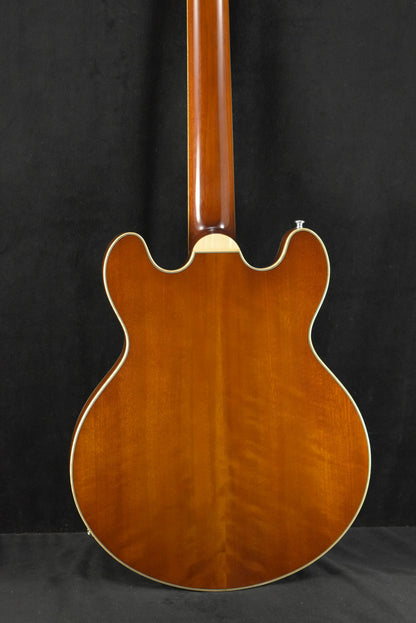 Eastman T184MX-GB All Solid Carved Series 14" Thinline Goldburst Truetone Gloss