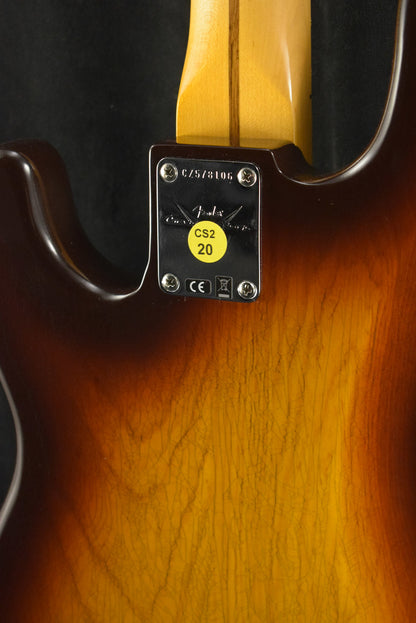 Fender Custom Shop 1955 Precision Bass DLX Closet Classic - Wide-Fade Chocolate 2-Color Sunburst