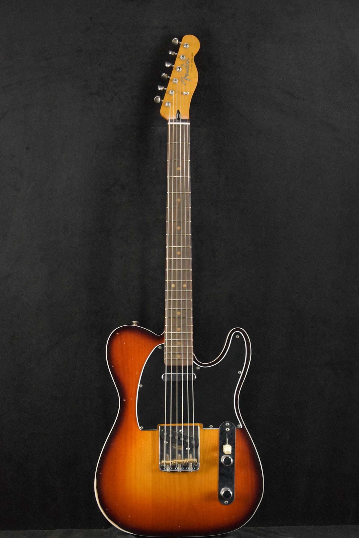 Fender Jason Isbell Custom Telecaster Rosewood 3-Color Chocolate Burst Rosewood