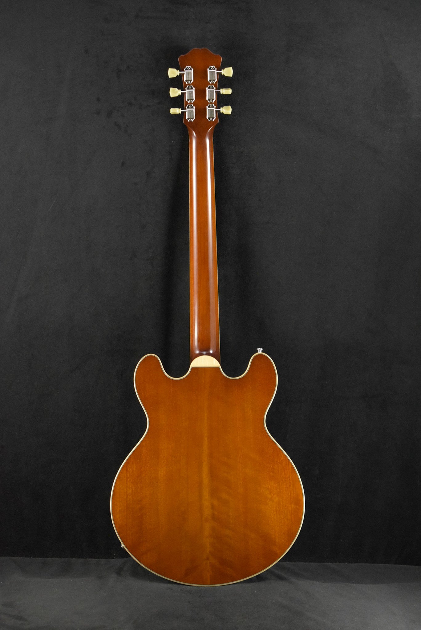 Eastman T184MX-GB All Solid Carved Series 14" Thinline Goldburst Truetone Gloss