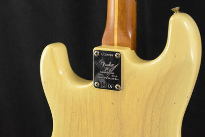 Fender Limited Edition 1954 Roasted Stratocaster Journeyman Relic Natural Blonde 1-Piece Roasted Quartersawn Maple Fingerboard