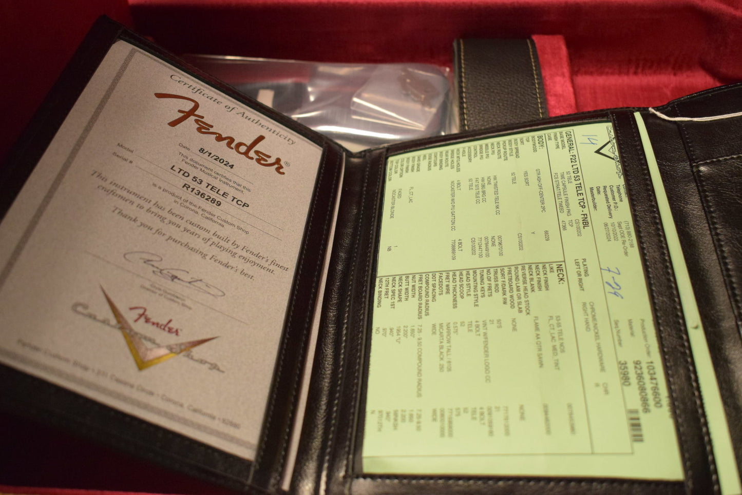 Fender '53 Telecaster Time Capsule - Faded Nocaster Blonde SCRATCH AND DENT