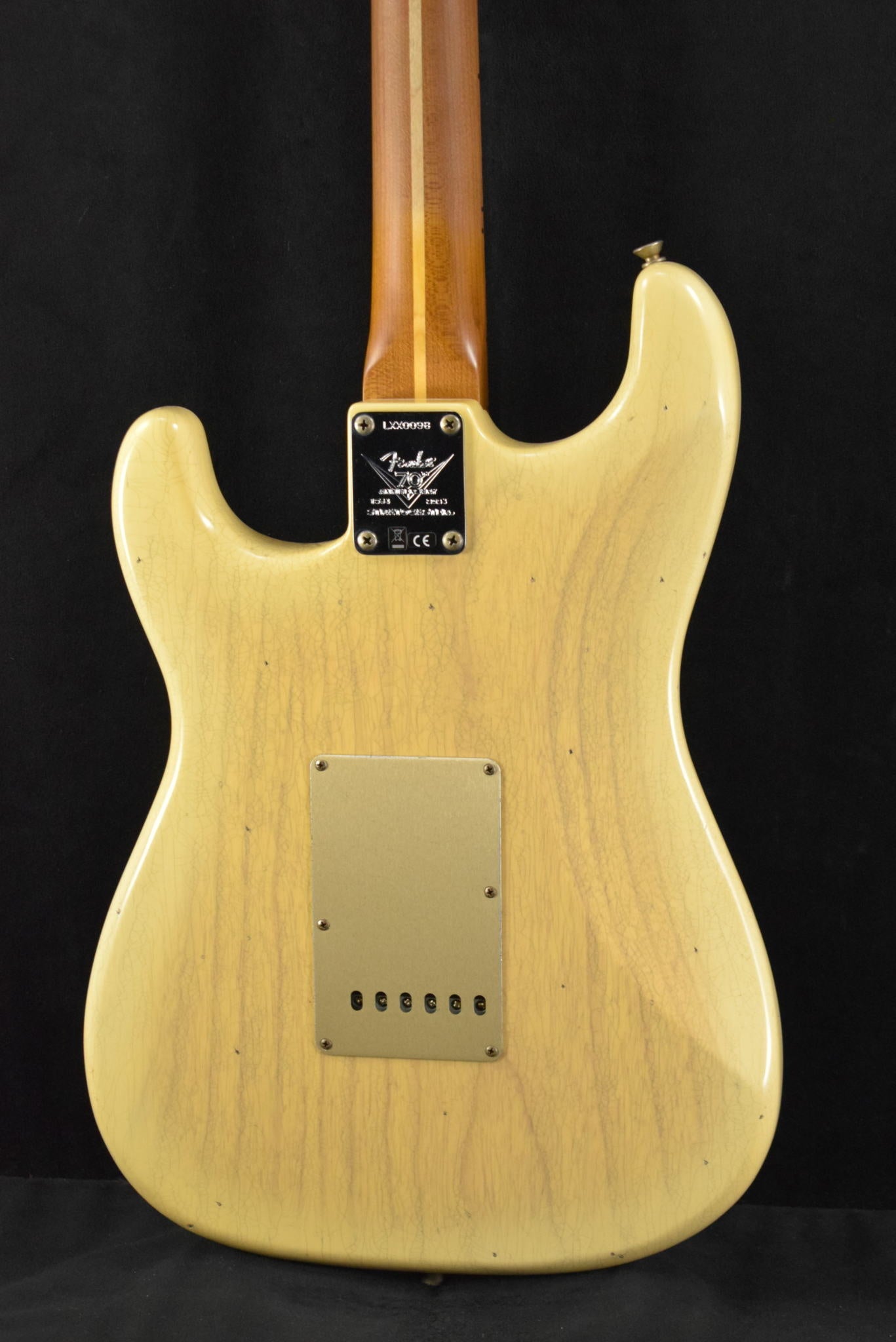Fender Limited Edition 1954 Roasted Stratocaster Journeyman Relic Natural Blonde 1-Piece Roasted Quartersawn Maple Fingerboard