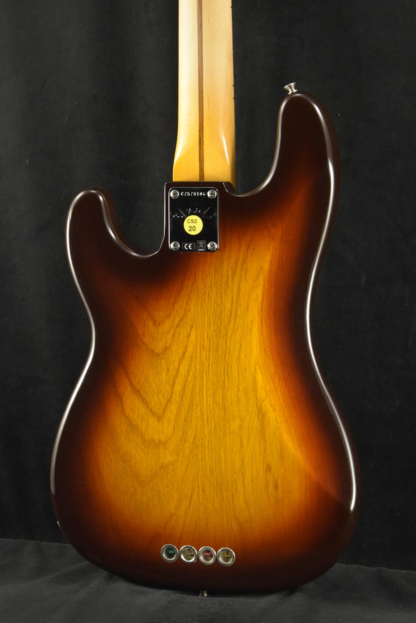 Fender Custom Shop 1955 Precision Bass DLX Closet Classic - Wide-Fade Chocolate 2-Color Sunburst