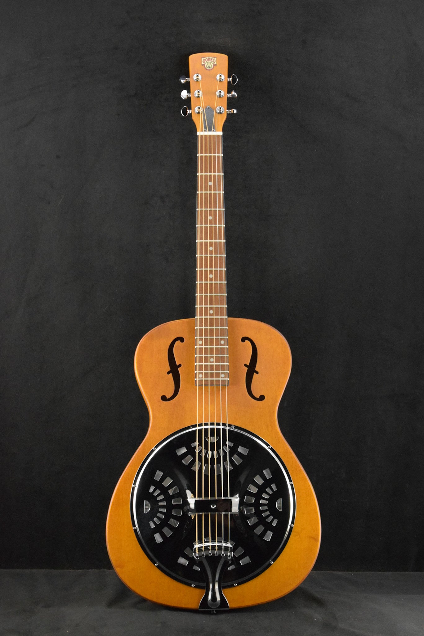 Epiphone Dobro Hound Dog Round Neck Vintage Brown