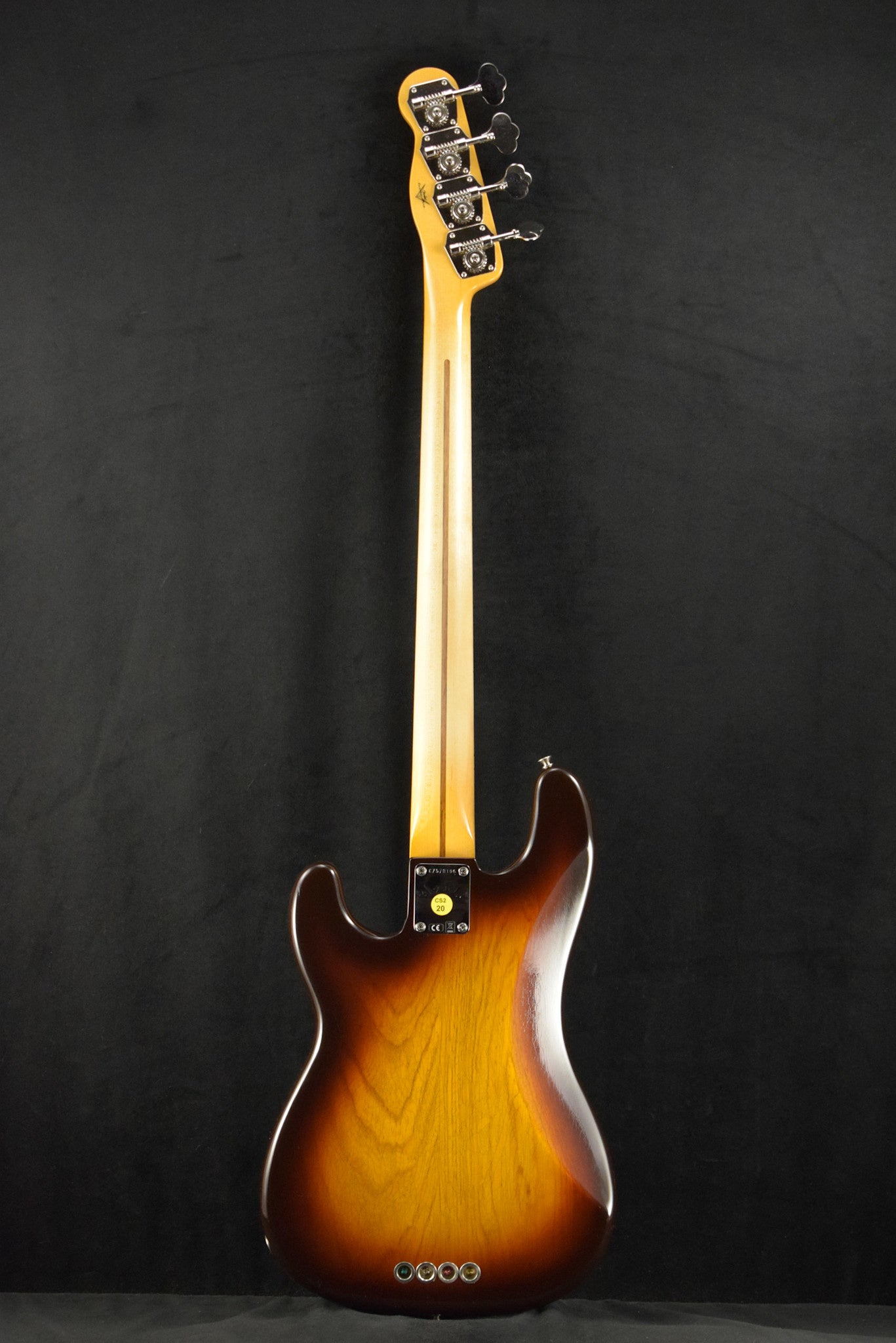 Fender Custom Shop 1955 Precision Bass DLX Closet Classic - Wide-Fade Chocolate 2-Color Sunburst