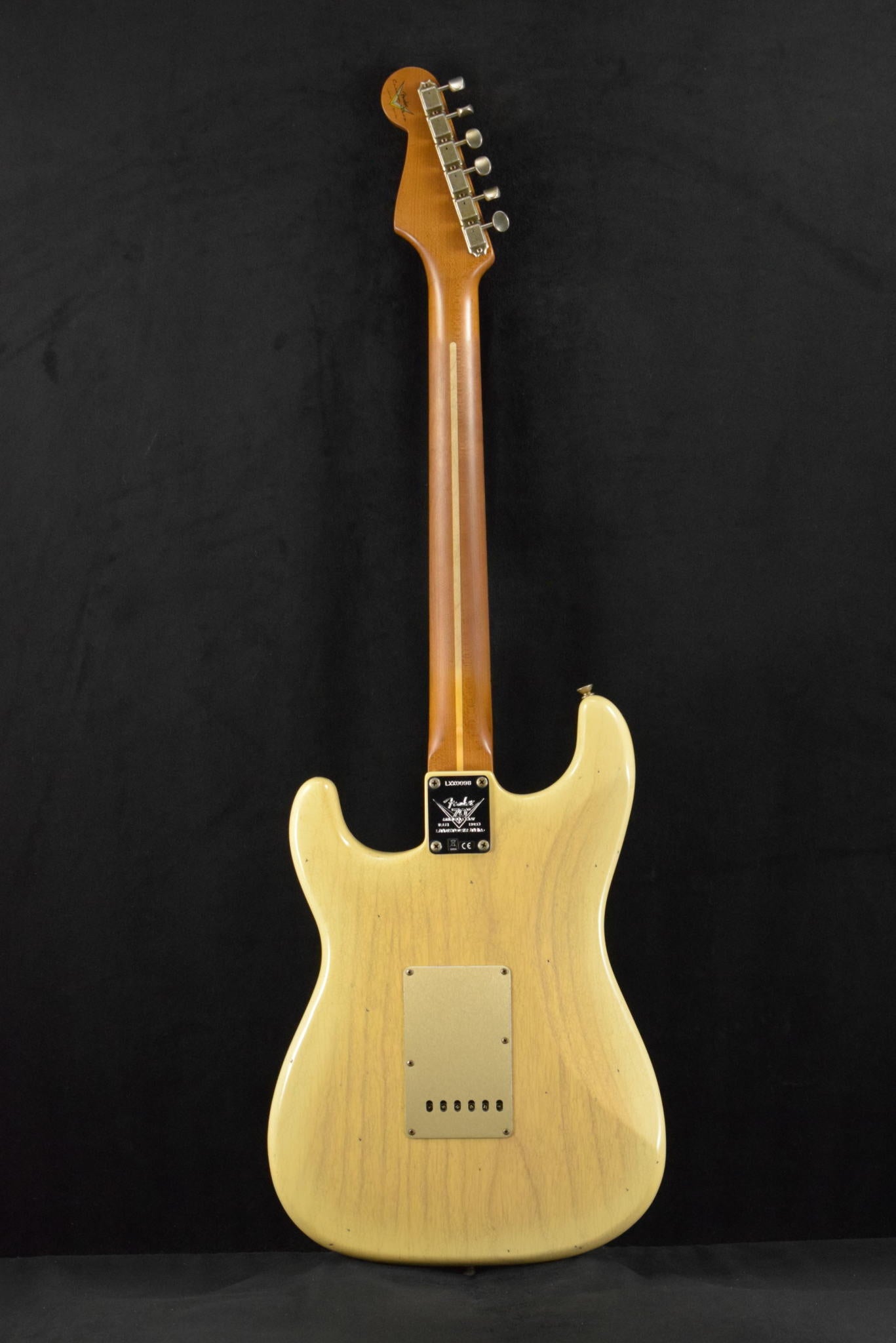 Fender Limited Edition 1954 Roasted Stratocaster Journeyman Relic Natural Blonde 1-Piece Roasted Quartersawn Maple Fingerboard
