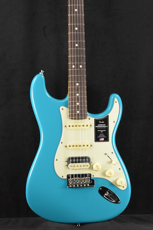 Fender American Professional II Stratocaster HSS Miami Blue Rosewood Fingerboard