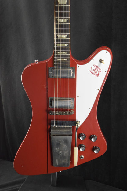 Gibson Murphy Lab 1963 Firebird V With Maestro Vibrola Cardinal Red Light Aged