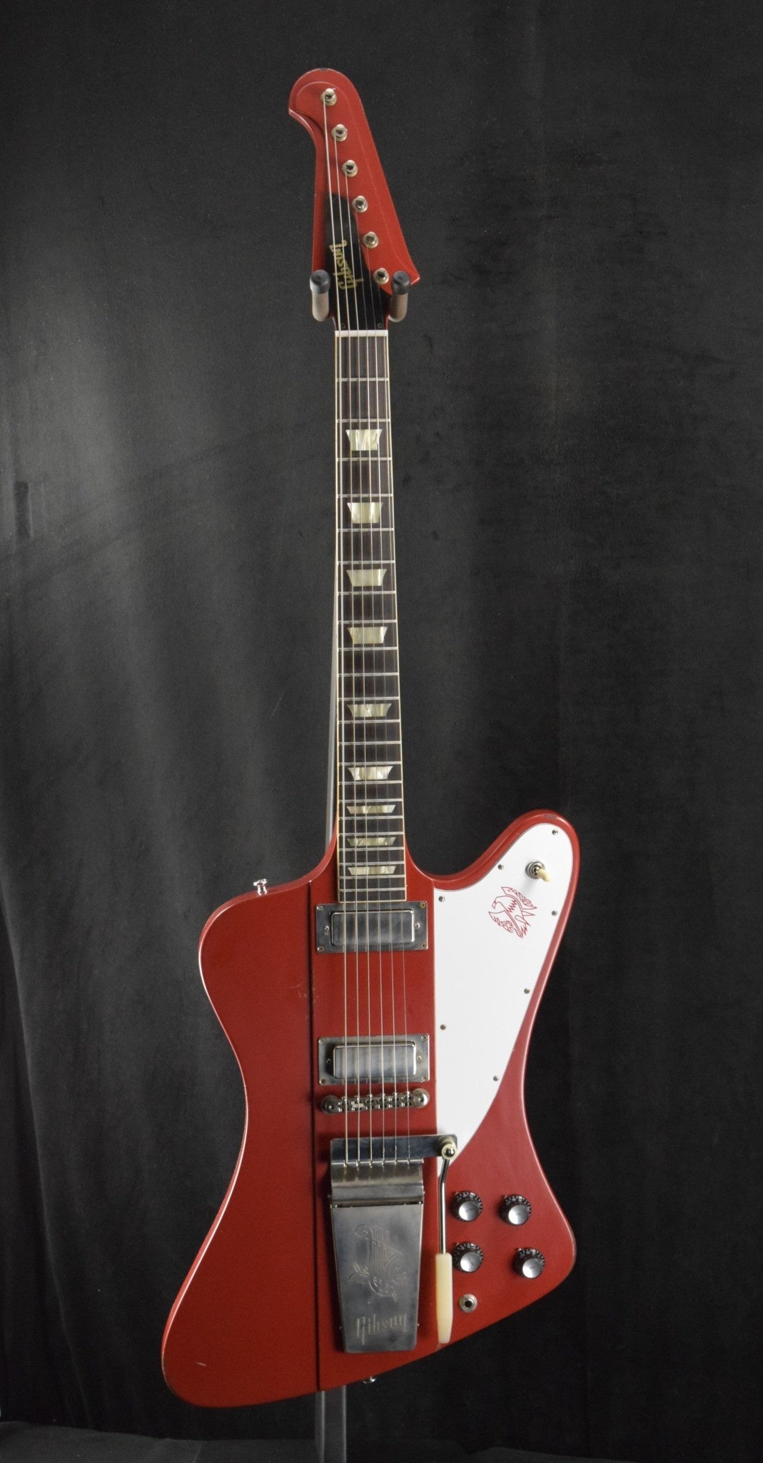 Gibson Murphy Lab 1963 Firebird V With Maestro Vibrola Cardinal Red Light Aged