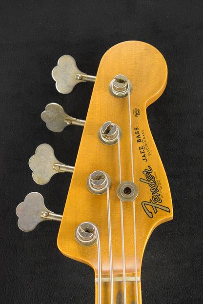 Fender Limited Edition P-Jazz Bass Relic Aged Cimarron Red 1-Piece Quartersawn Maple Neck Fingerboard