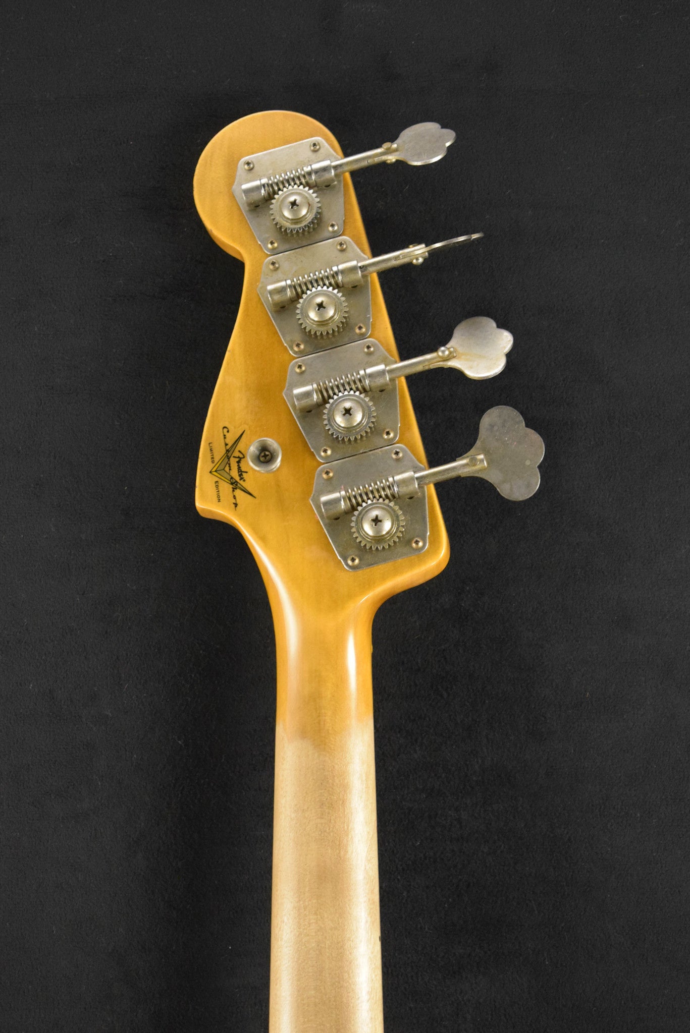 Fender Limited Edition P-Jazz Bass Relic Aged Cimarron Red 1-Piece Quartersawn Maple Neck Fingerboard