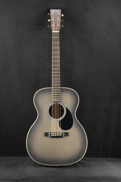 Martin OMJM John Mayer 20th Anniversary Platinum Gray Burst