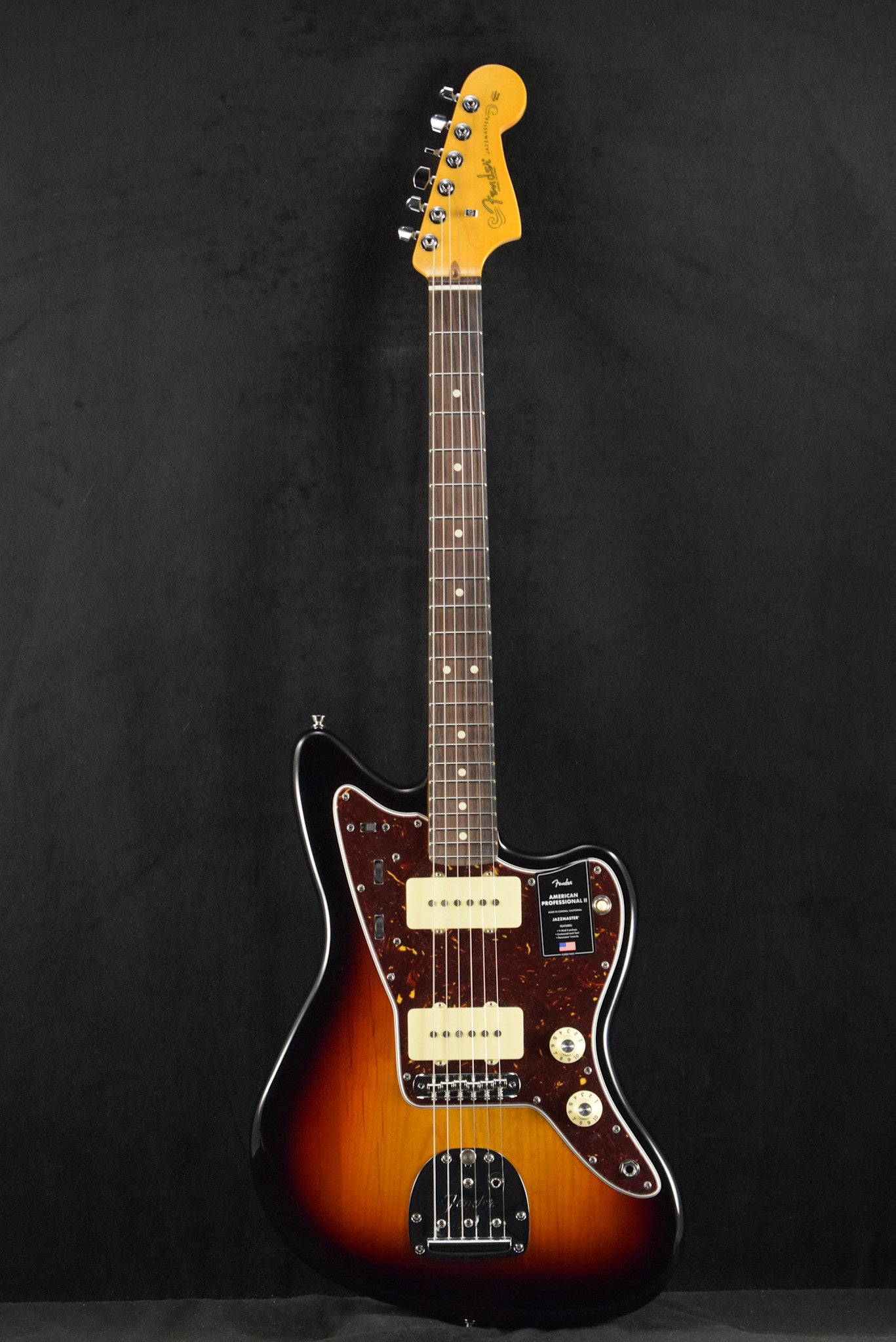 Fender American Professional II Jazzmaster 3-Color Sunburst Rosewood Fingerboard