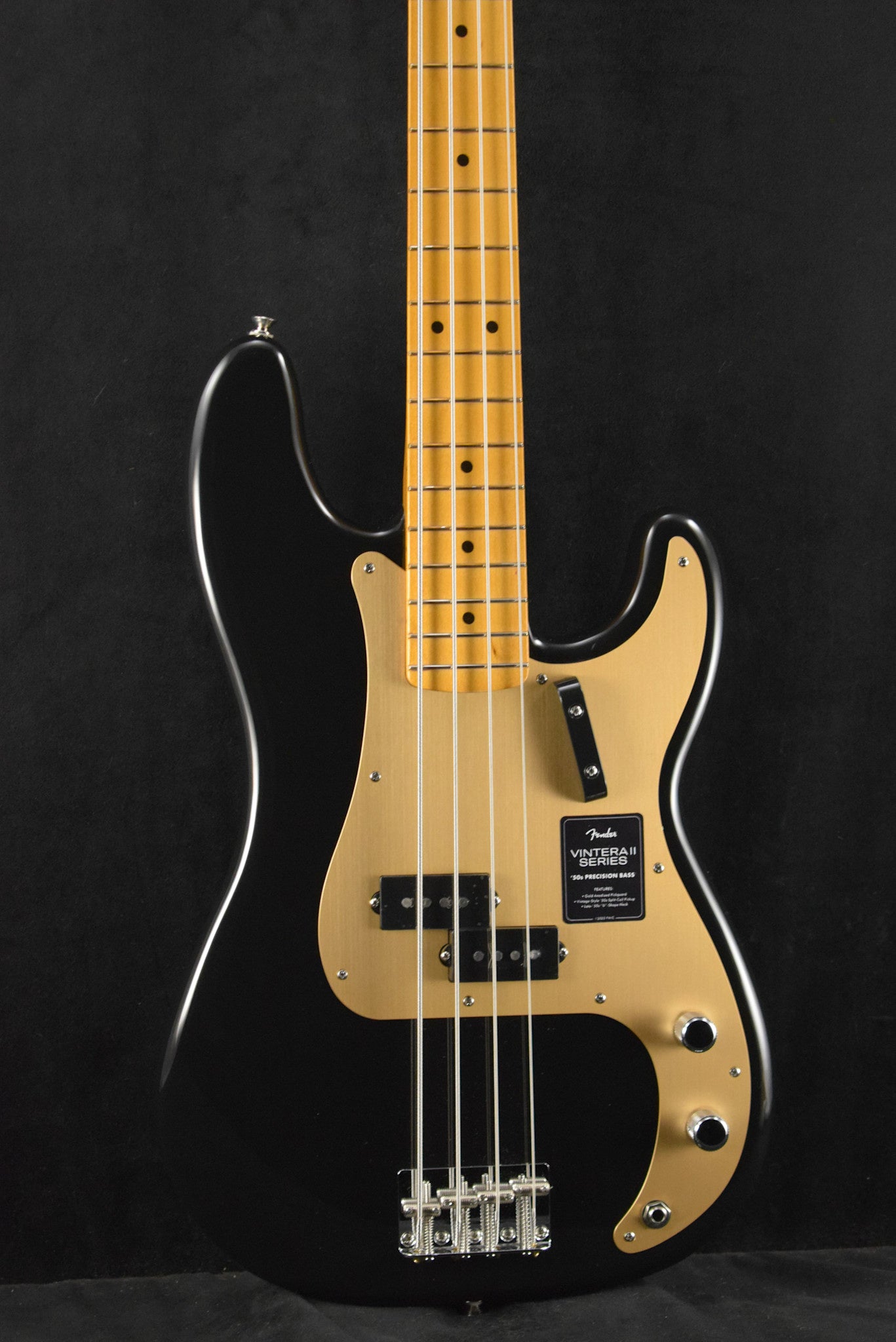 Fender Vintera II '50s Precision Bass Black Maple Fingerboard