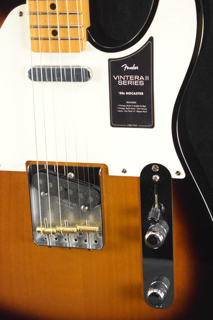 Fender Vintera II '50s Nocaster 2-Color Sunburst Maple Fingerboard