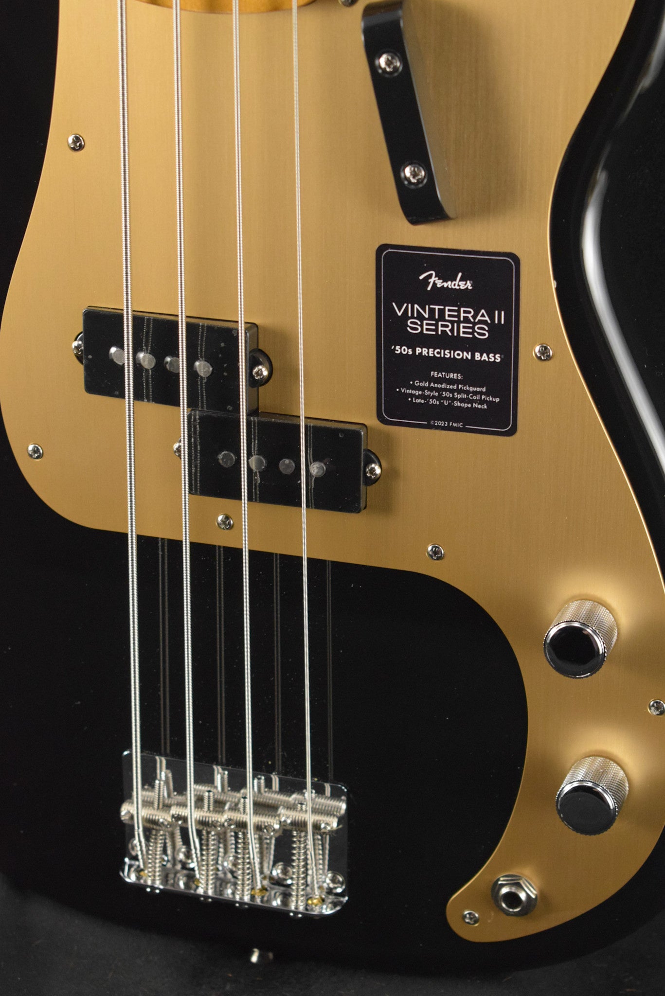 Fender Vintera II '50s Precision Bass Black Maple Fingerboard