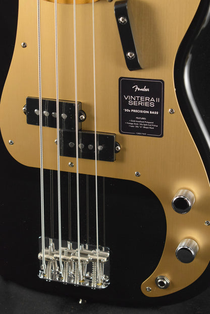 Fender Vintera II '50s Precision Bass Black Maple Fingerboard