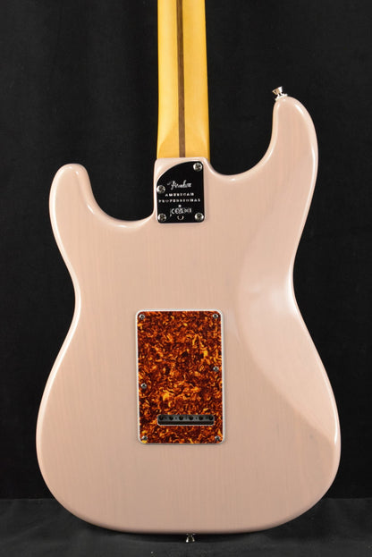 Fender American Professional II Stratocaster Thinline Transparent Shell Pink Rosewood Fingerboard