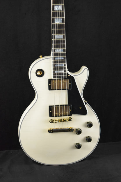 Gibson Murphy Lab 1957 Les Paul Custom 2-Pickup Alpine White Ultra Light Aged Fuller's Exclusive