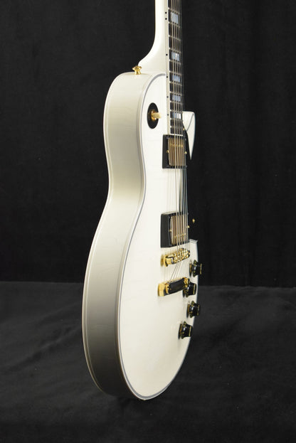 Gibson Murphy Lab 1957 Les Paul Custom 2-Pickup Alpine White Ultra Light Aged Fuller's Exclusive