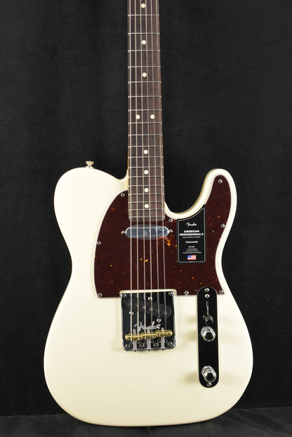 Fender American Professional II Telecaster Olympic White Rosewood Fingerboard
