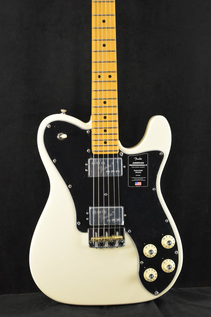 Fender American Professional II Telecaster Deluxe Olympic White Maple Fingerboard
