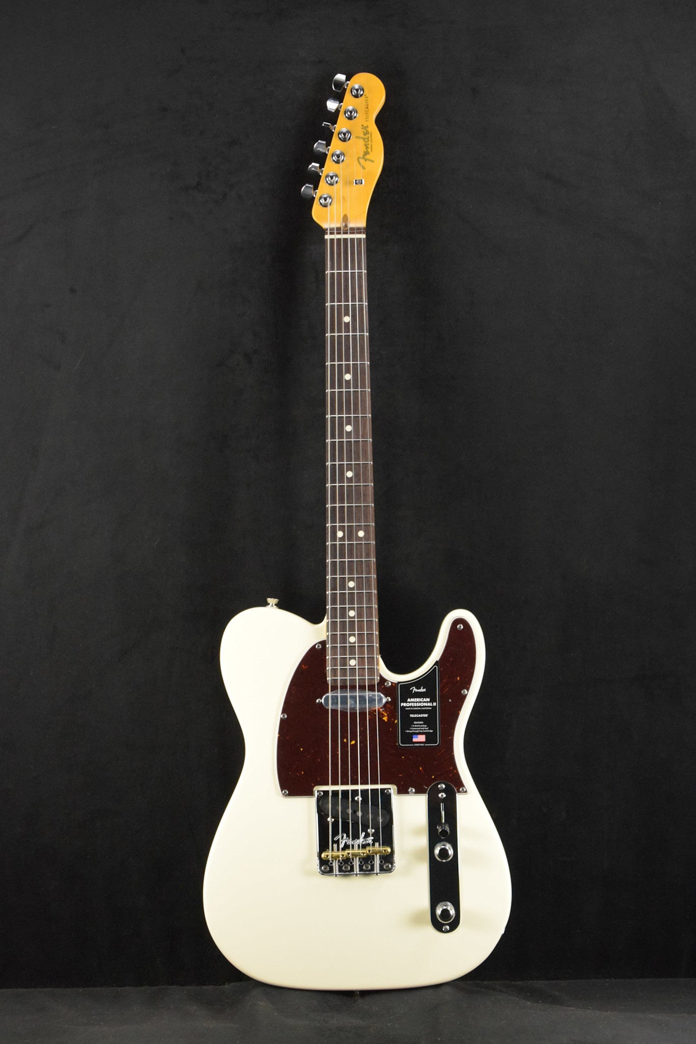 Fender American Professional II Telecaster Olympic White Rosewood Fingerboard