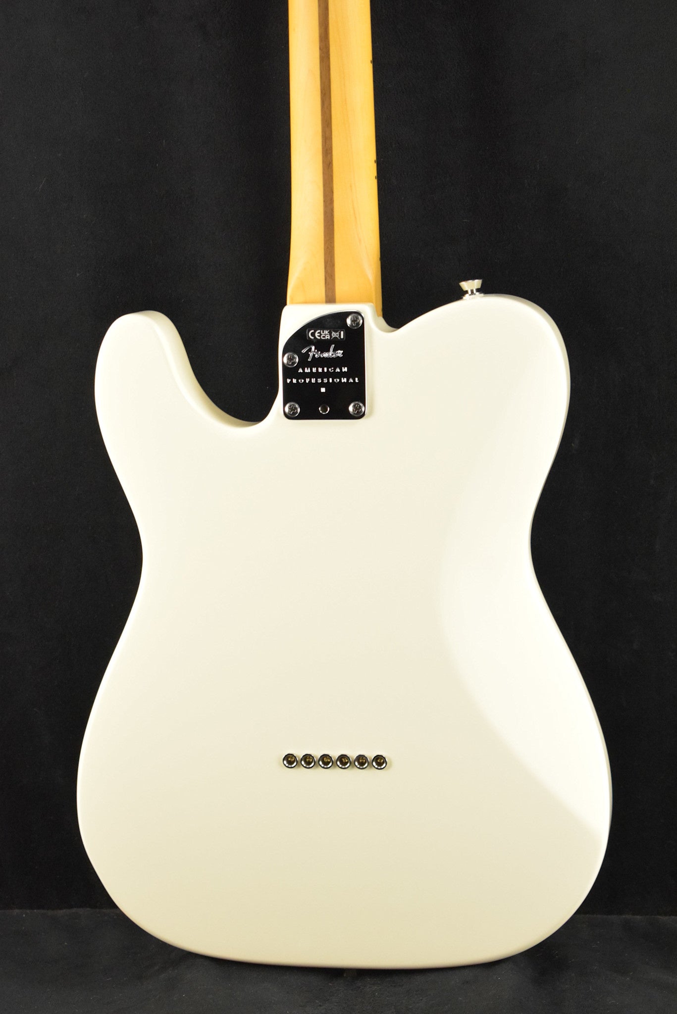 Fender American Professional II Telecaster Deluxe Olympic White Maple Fingerboard