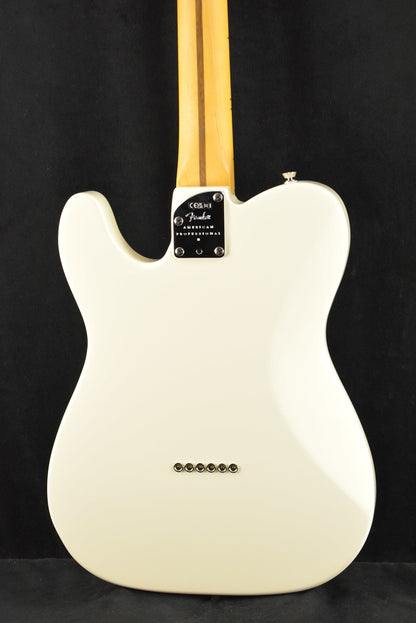 Fender American Professional II Telecaster Deluxe Olympic White Maple Fingerboard
