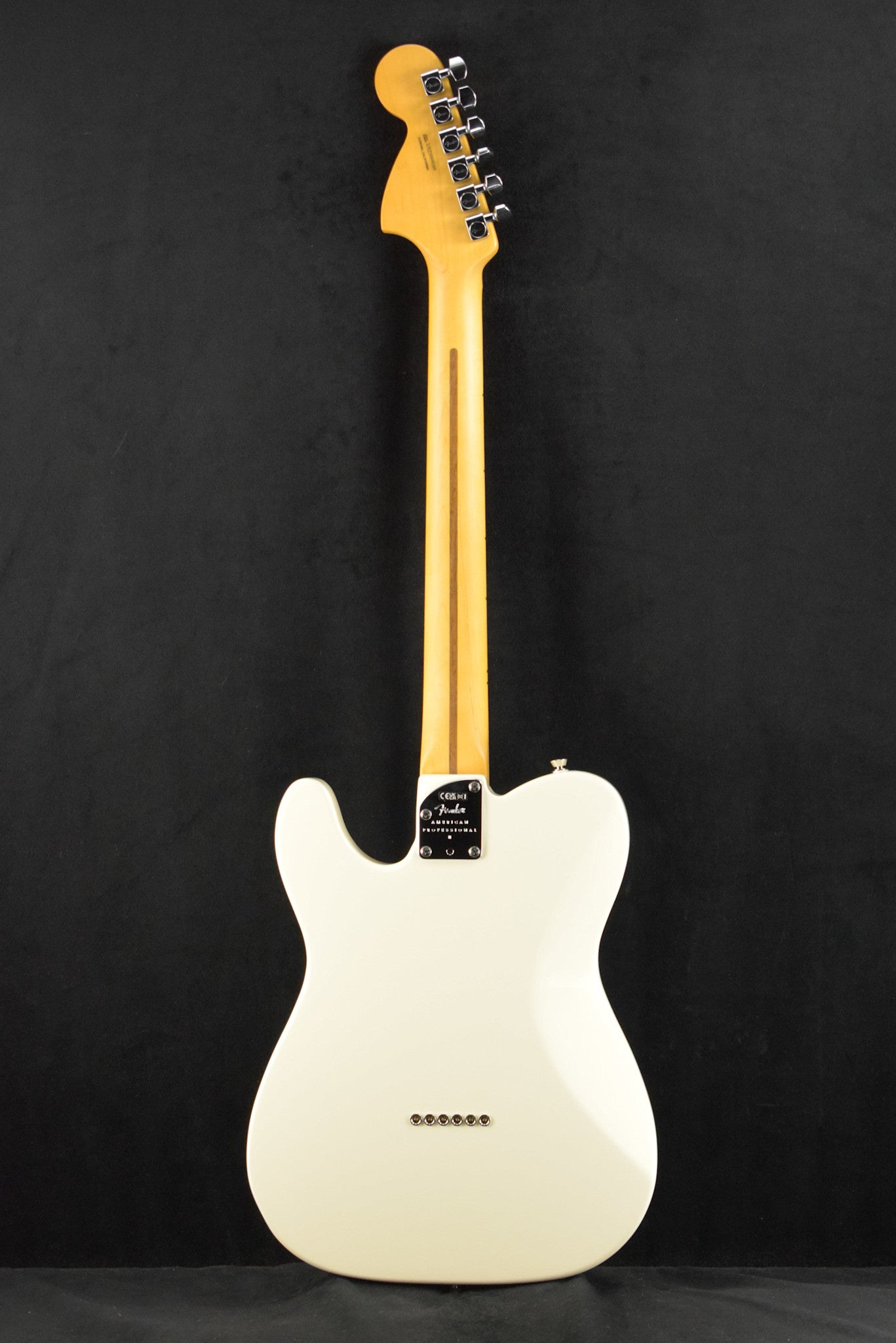 Fender American Professional II Telecaster Deluxe Olympic White Maple Fingerboard