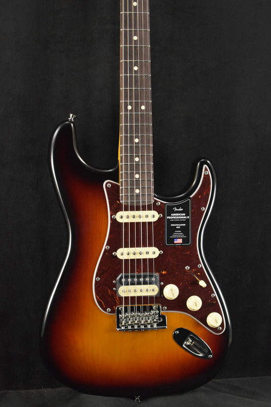 Fender American Professional II Stratocaster HSS 3-Color Sunburst Rosewood Fingerboard
