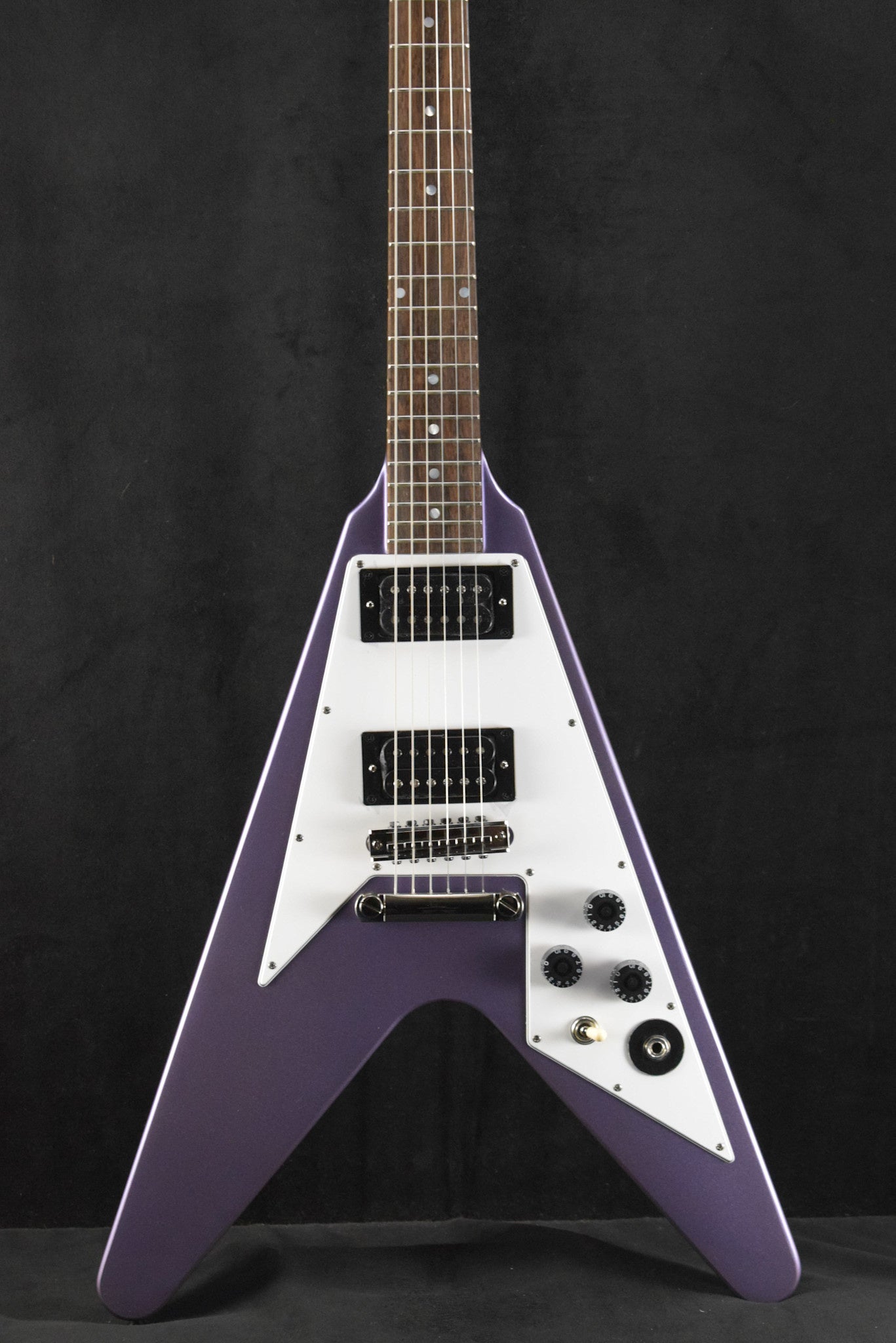 Epiphone Kirk Hammett 1979 Flying V Purple Metallic
