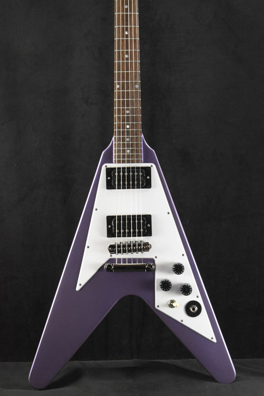 Epiphone Kirk Hammett 1979 Flying V Purple Metallic