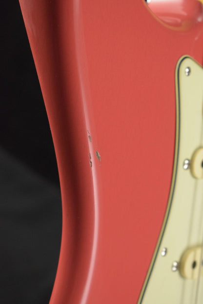 Fender '64 Stratocaster Journeyman Relic w/Closet Classic Hardware - Faded Aged Fiesta Red