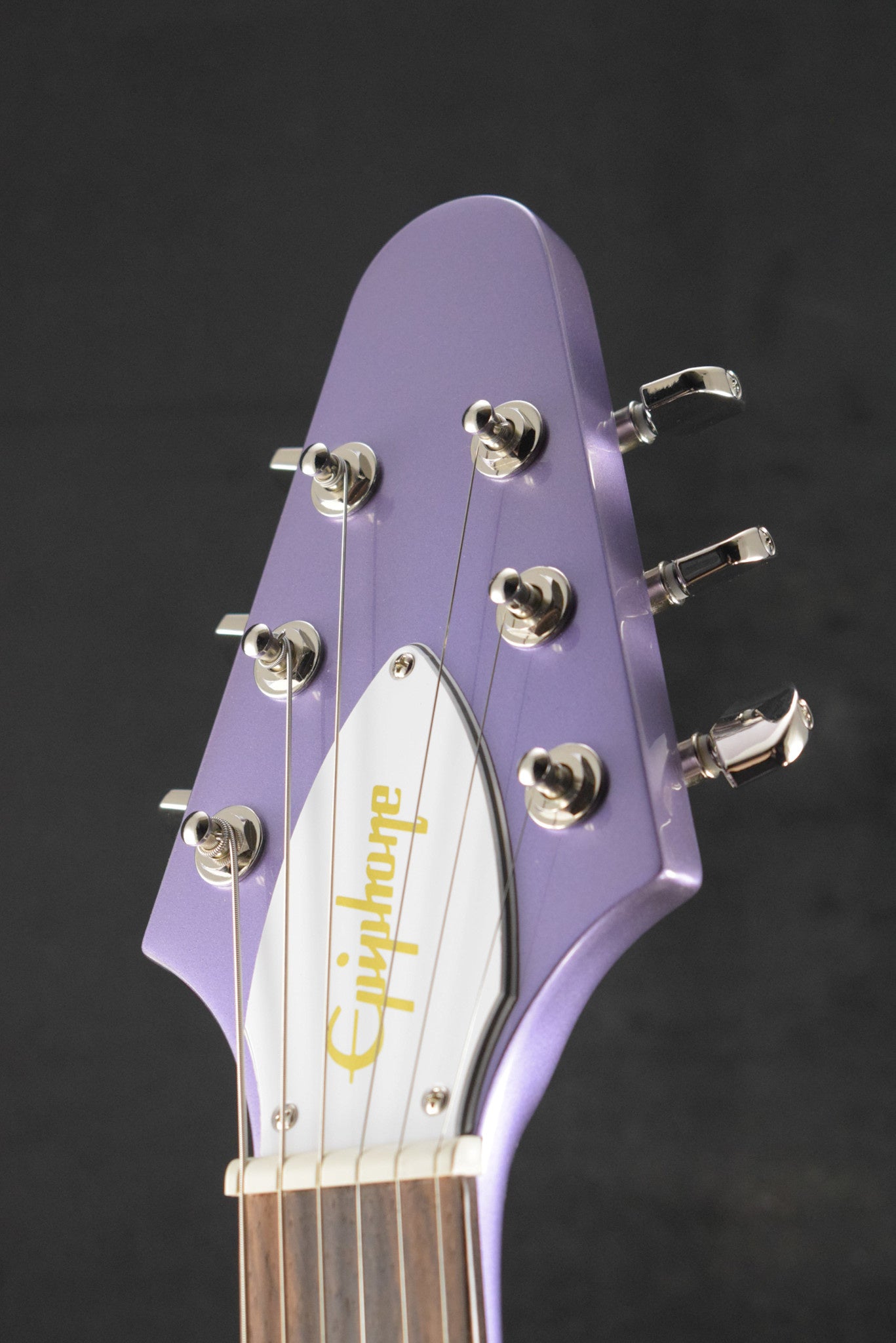 Epiphone Kirk Hammett 1979 Flying V Purple Metallic