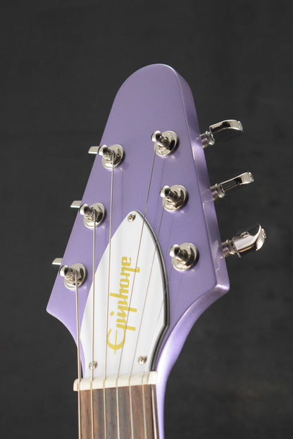 Epiphone Kirk Hammett 1979 Flying V Purple Metallic