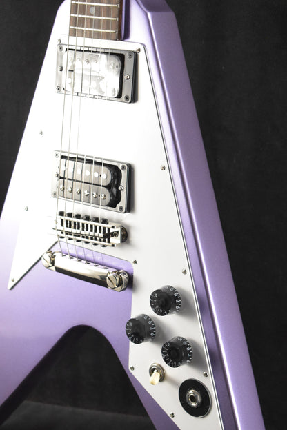 Epiphone Kirk Hammett 1979 Flying V Purple Metallic