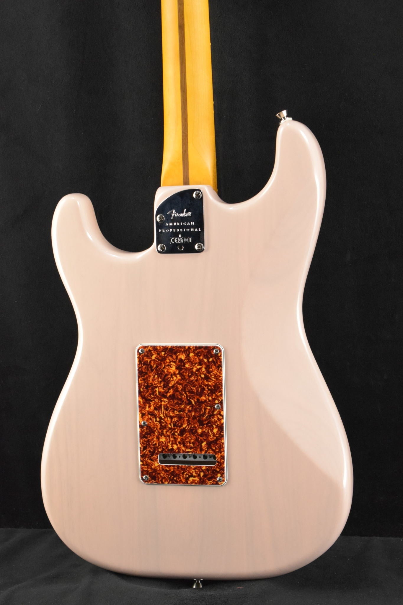 Fender American Professional II Stratocaster Thinline Transparent Shell Pink Rosewood Fingerboard
