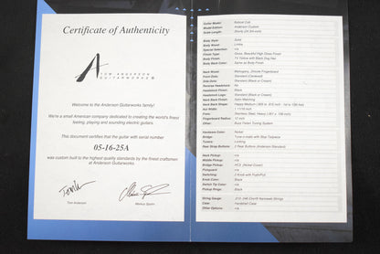 Tom Anderson Bobcat Cub TV Yellow with Black Dog Hair