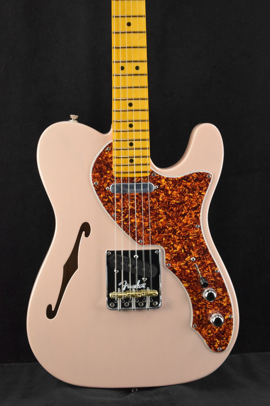 Fender American Professional II Telecaster Thinline Transparent Shell Pink Maple Fingerboard