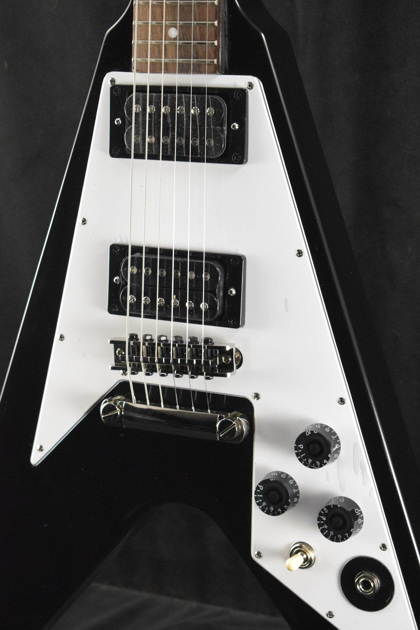 Epiphone Kirk Hammett 1979 Flying V Ebony
