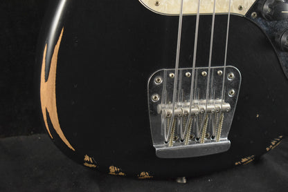 Fender JMJ Road Worn Mustang Bass Black