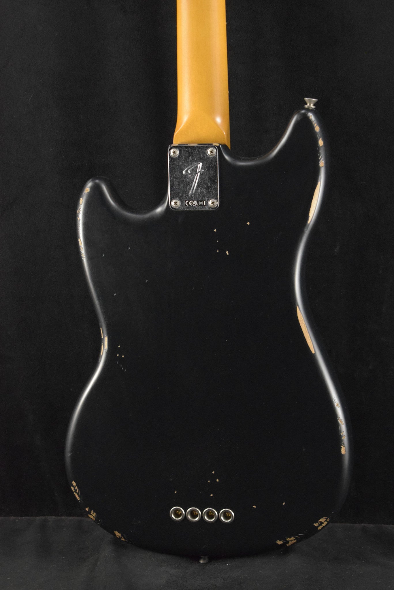 Fender JMJ Road Worn Mustang Bass Black